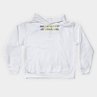 Drapeau Saint-Vincent-et-les-Grenadines Kids Hoodie